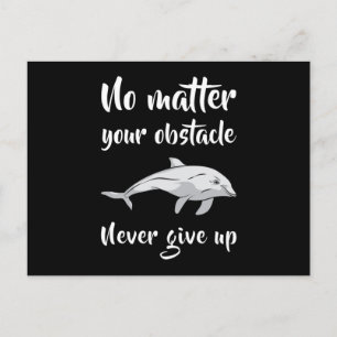 Delphine Delphine Animal Ocean Fish Funny Gift Postkarte