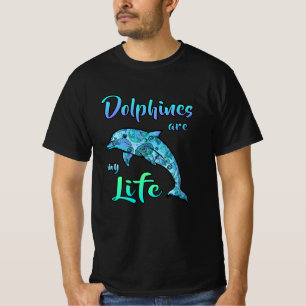 Delphine Delphine Ocean Sea Fish Animal Funny Gift T-Shirt