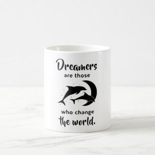 Delphine Dolphin Sea Fish Animal Ocean Funny Gift Kaffeetasse
