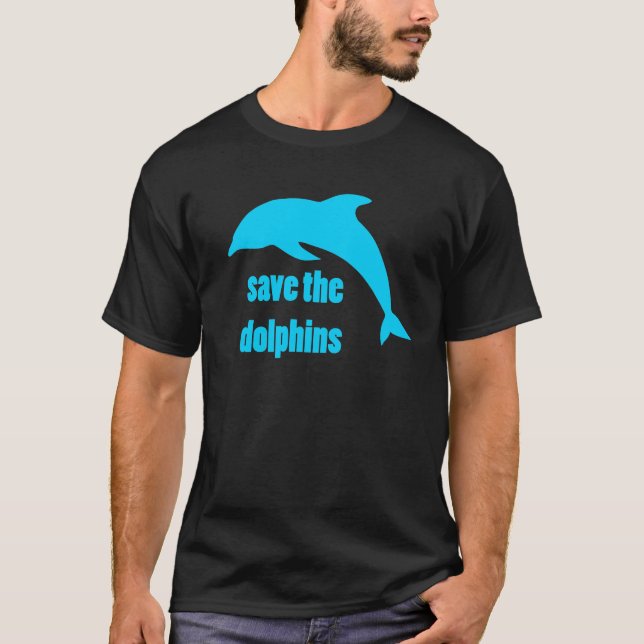 Delphine gerettet T-Shirt (Vorderseite)