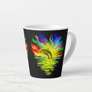 Delphine im Sonnenschein Milchtasse