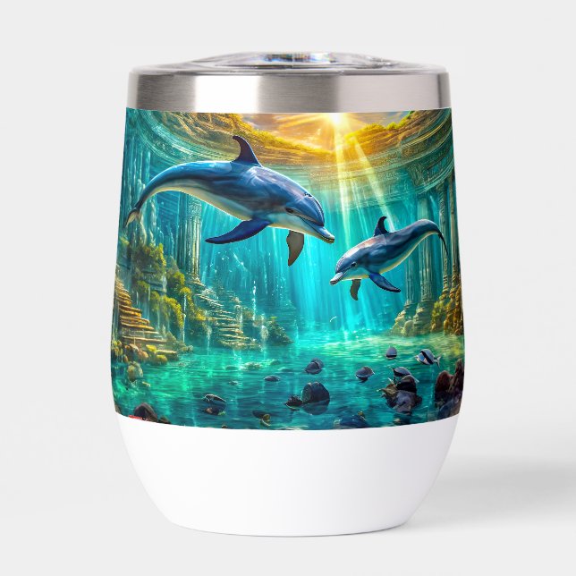 Delphine in Atlantis Design von Rich AMeN Gill (Vorderseite)