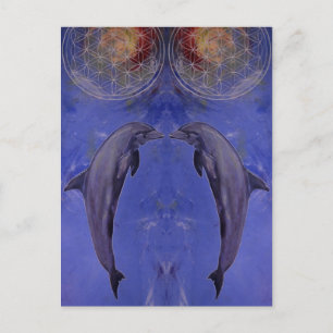 Delphine Postkarte