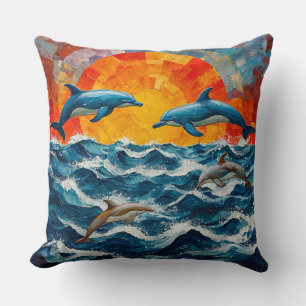 Delphine Seascape Kissen