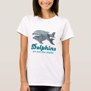 Delphine sind gerade homosexuelle Haifische T-Shirt