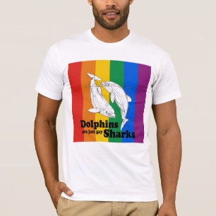 Delphine sind homosexuelle Haifische T-Shirt