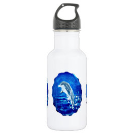 Delphine springen Blaues Meer Trinkflasche