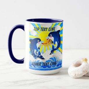 Delphine & Sun Personalisieren Hinzufügen von Name Tasse
