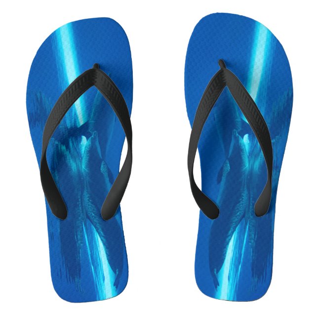 Delphine und Reflexionen Flip Flops (Fußbett)