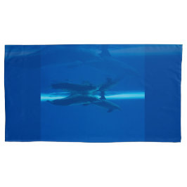 Delphine und Reflexionen Kissenbezug