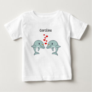 Delphine, völlig niedlich, Liebe Baby T-shirt