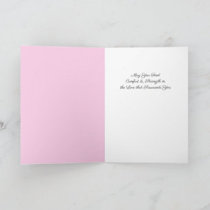 Delphine's Light Sympathy Card Karte