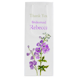 Delphinium Hochzeitsjury Gefallen Weinbeutel Geschenktüte Für Weinflaschen
