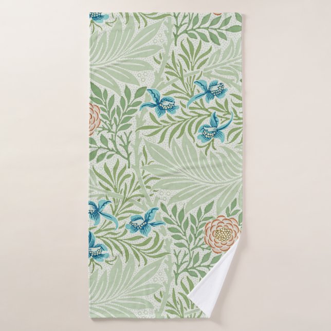 Delphinium William Morris (Serviette de bain)