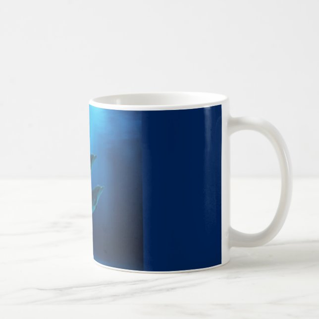 Delphinkaffee-Tasse Kaffeetasse (Rechts)