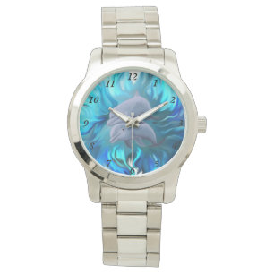 Delphinpaare Armbanduhr