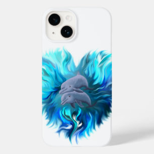 Delphinpaare Case-Mate iPhone 14 Hülle