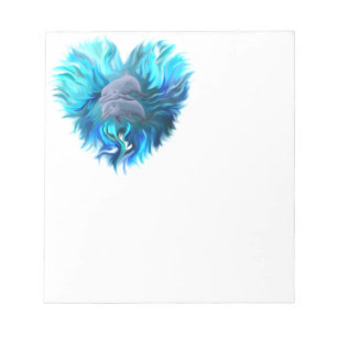 Delphinpaare Notizblock