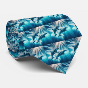 Delphins Neck Tie Krawatte