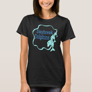 Delphinschulen Tageszeitenunterricht Grundschule f T-Shirt