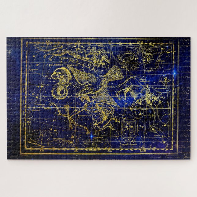 Delphinus-Sternbild-Rätsel (Horizontal)