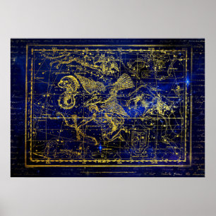 Delphinus-Sternbildposter Poster