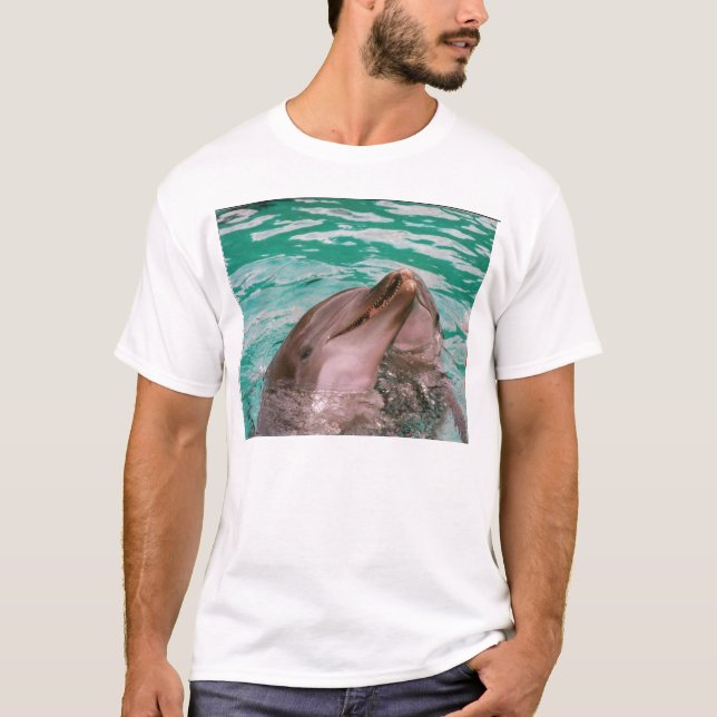 Delphinweißt-stück T-Shirt (Vorderseite)