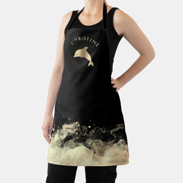 Delphinzeichen Schürze (InSitu)