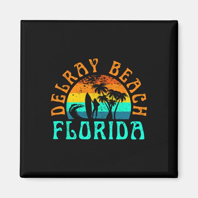 Delray Beach _1  Magnet (Vorne)