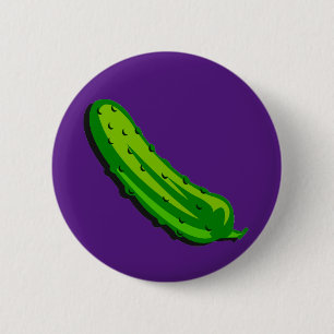 Dels Essiggurken-Knopf Button
