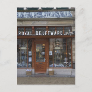Delsoftwareshop in Delft Postkarte