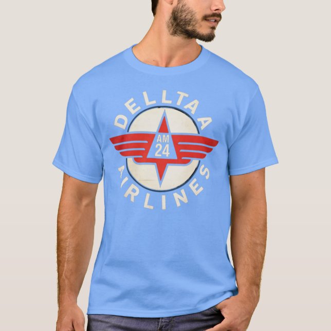 Delta Airlines T-Shirt (Vorderseite)
