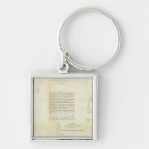 Delta des Mississippi Schlüsselanhänger