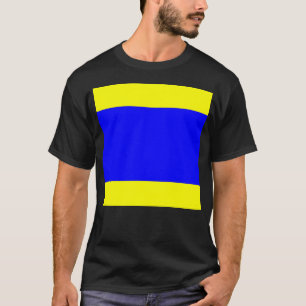 Delta Internationale maritime Signalflagge T-Shirt