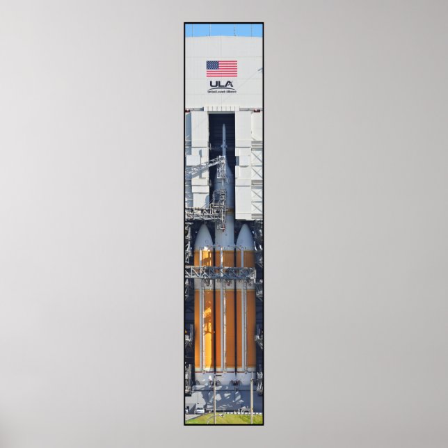 Delta IV Heavy with Orion Poster (Vorne)