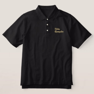 Delta Men's Black Polo