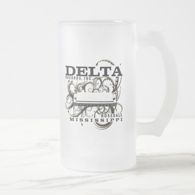 Delta Platten Inc Mattglas Bierglas (Rechts)
