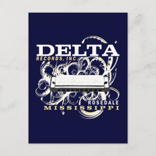 Delta Platten Inc Postkarte