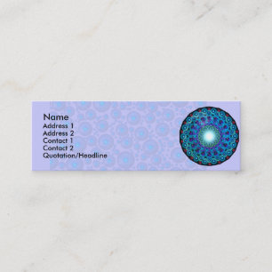 Delta-Solenoid-Visitenkarten Mini Visitenkarte