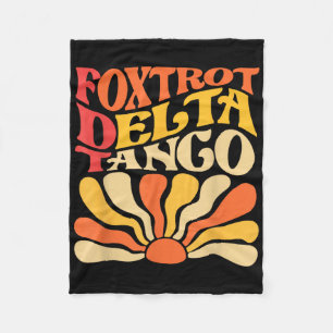 Delta Tangos Funny Foxtrots Delta Tangos Fleecedecke