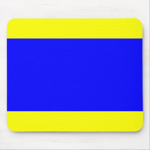 Delta Yellow Blue Mousepad