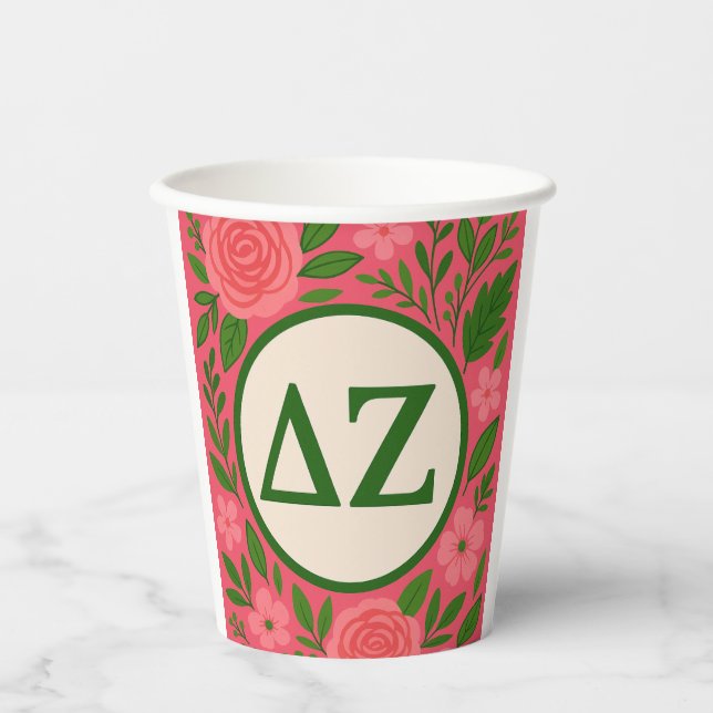 Delta Zeta Pappbecher (Vorderseite)
