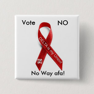 Deltaband, Abstimmung, NEIN, kein Weisen-AFA! Button