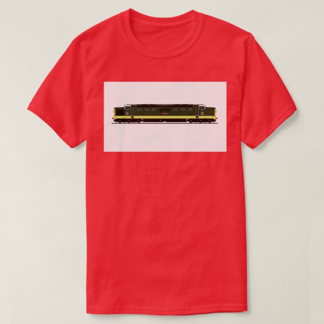 DELTIC-KLASSE 55 LOKOMOTIVE T-Shirt (Design vorne)