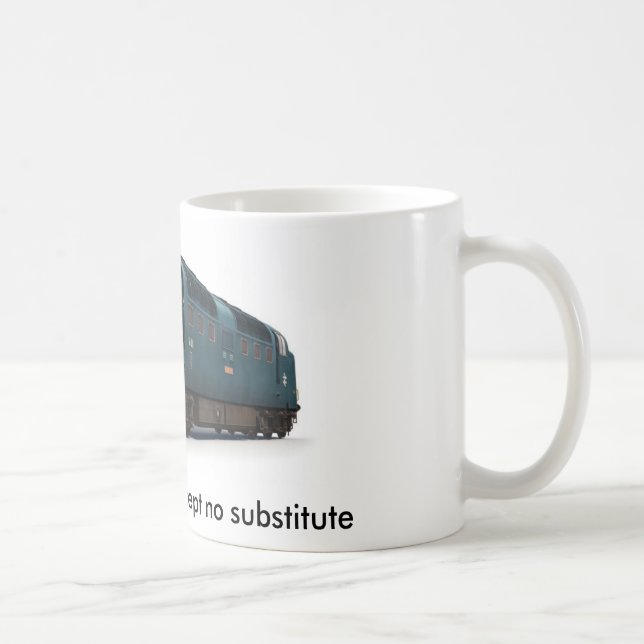 Deltic Tasse 'nehmen kein substitute an (Rechts)