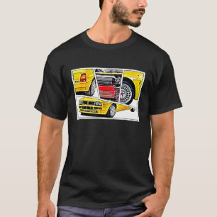 Deltone Evoluzione Speed Car Turbo Rally Mechanike T-Shirt