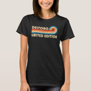 DELTORO Familienname Retro Vintag 80er 90s Geburts T-Shirt