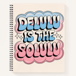 Delulu ist das Solulu Notizbuch