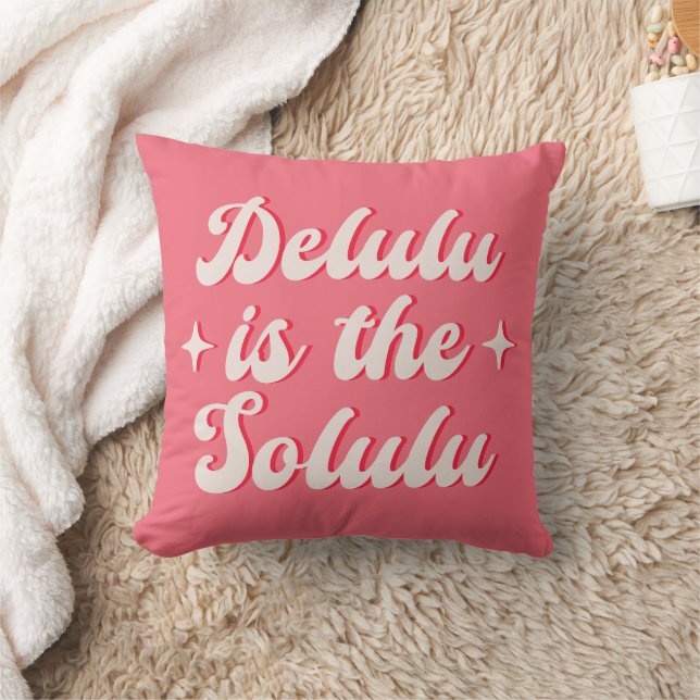 Delulu ist der Solulu Kissen (Decke)