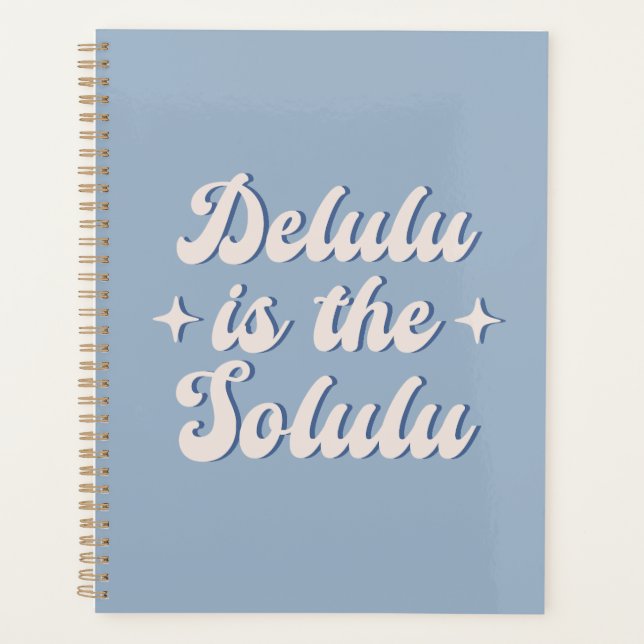 Delulu ist der Solulu Planer (Vorderseite)